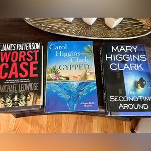 Set of 3 Hardback Books